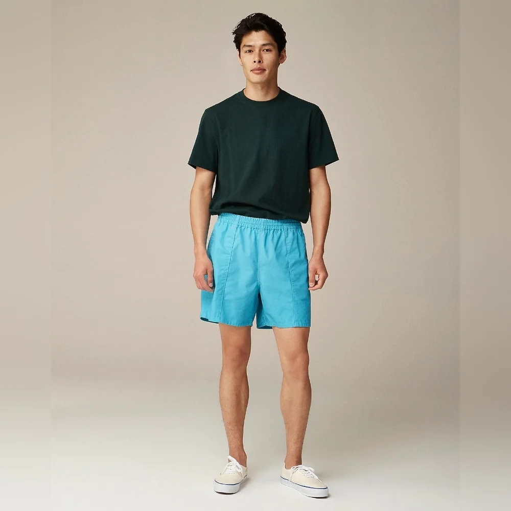 J.‎ Crew Mens 6'' Frosted Aqua Heritage Gym Short